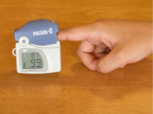 血中酸素濃度測定器（パルスオキシメーター）